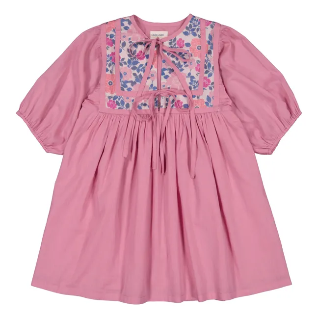 Paula Cotton voile dress | Candy pink