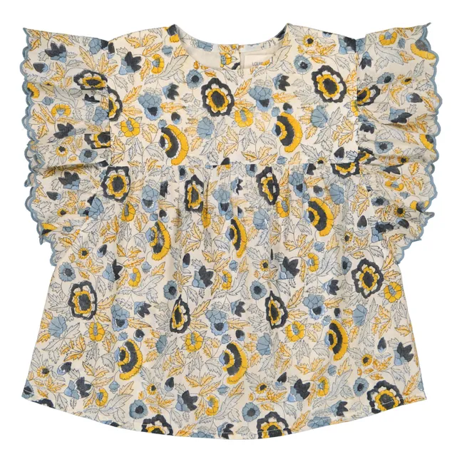Blouse Jasmin Fleurie | Jaune
