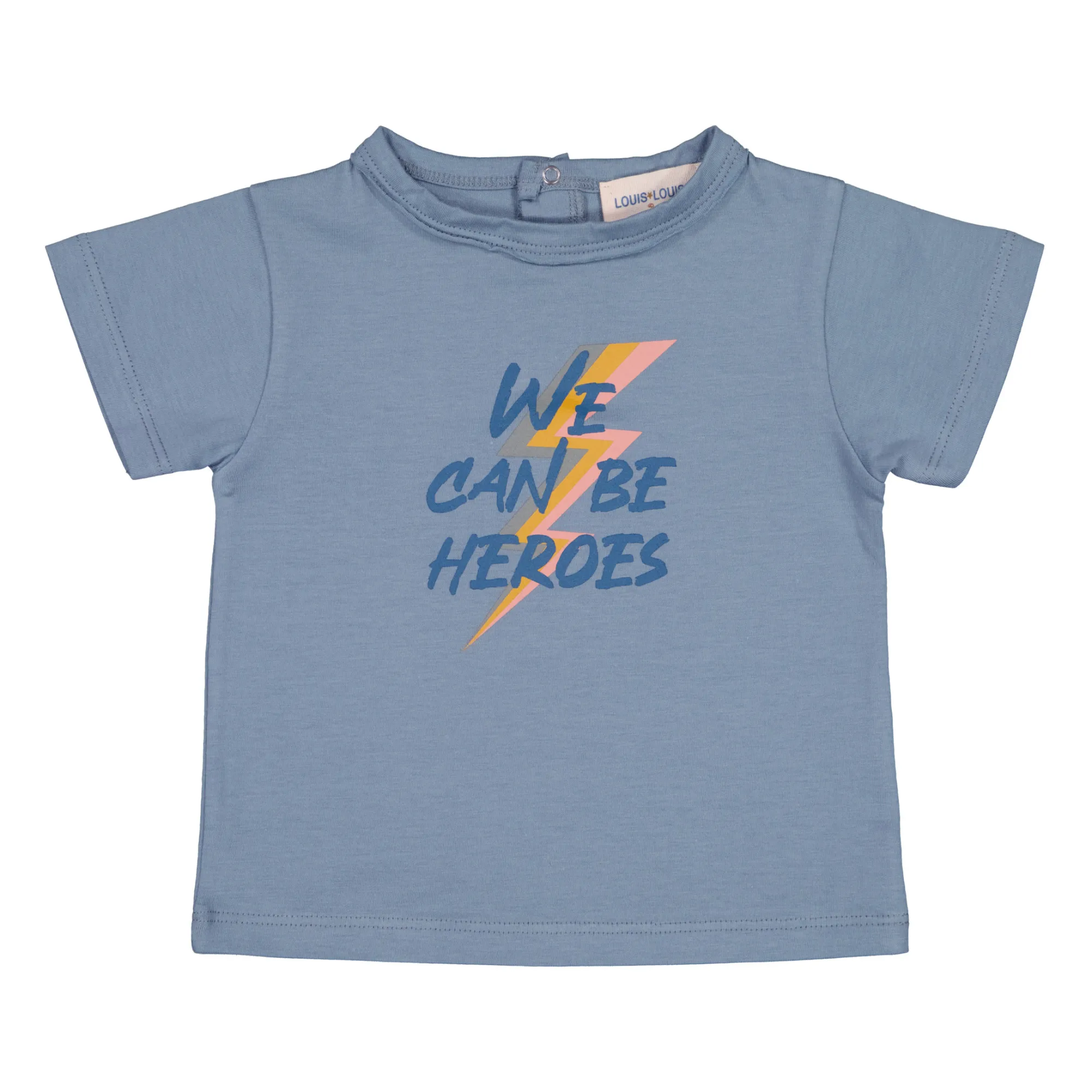 Louis Louise Blue Tom Heroes Baby T-Shirt