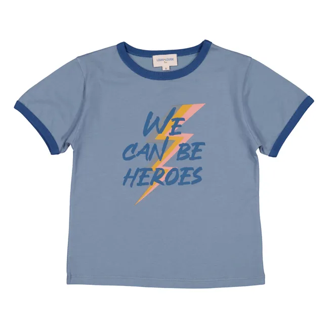USA Heroes T-Shirt | Blau