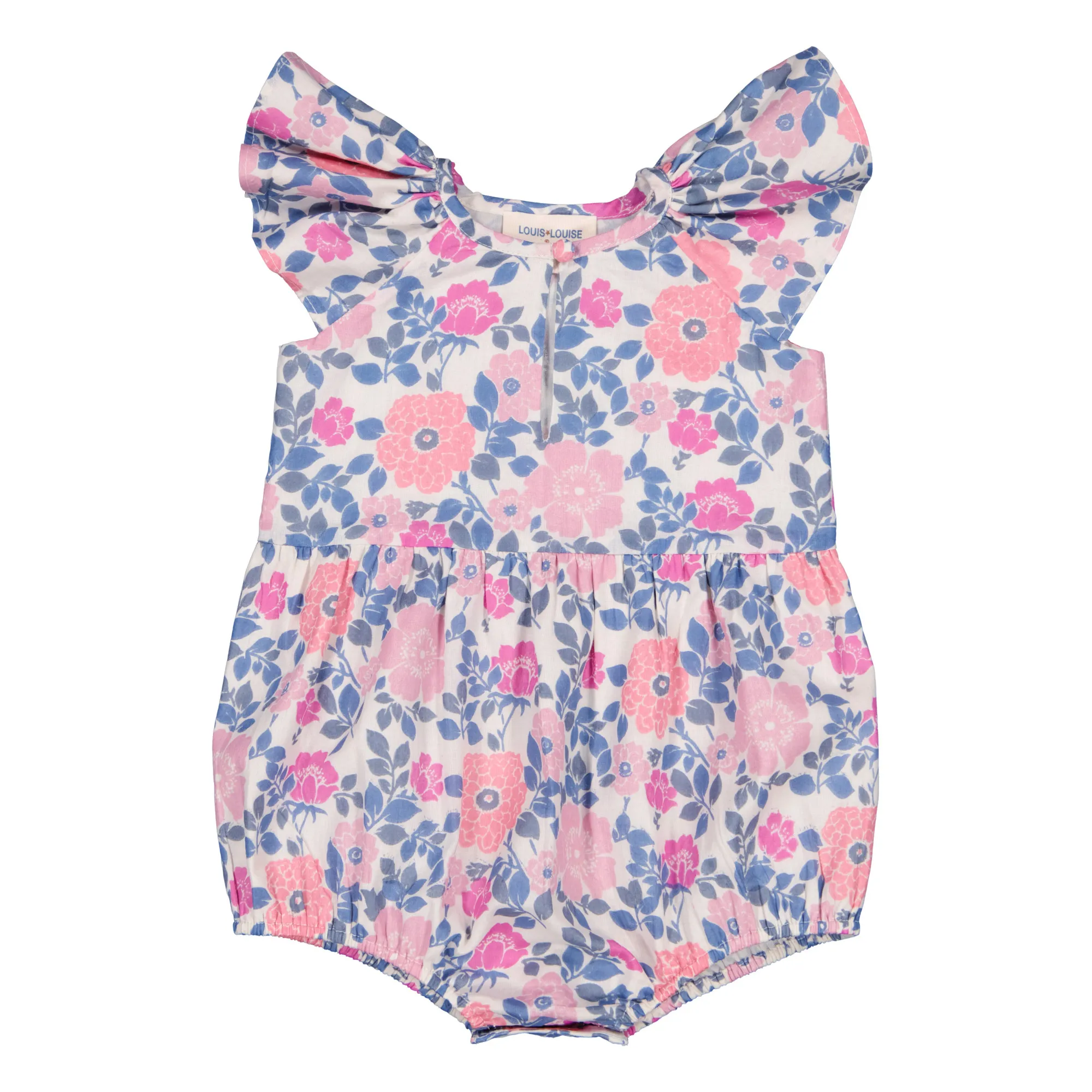 Louis Louise Pink Martina Fleurie Romper