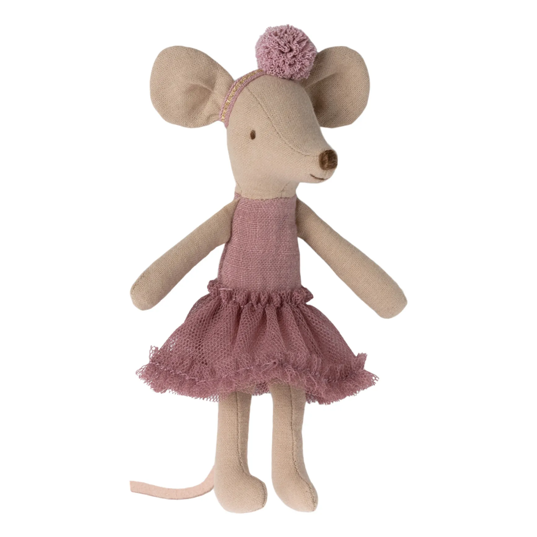 Maileg Multicoloured Ballerina Mouse - Heather