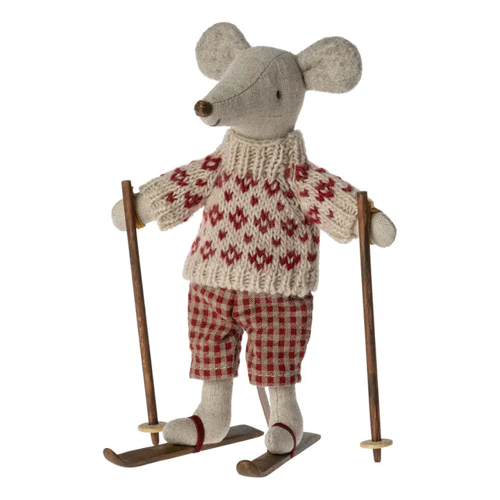 Mummy Mouse with her pair of skis- Product image n°0