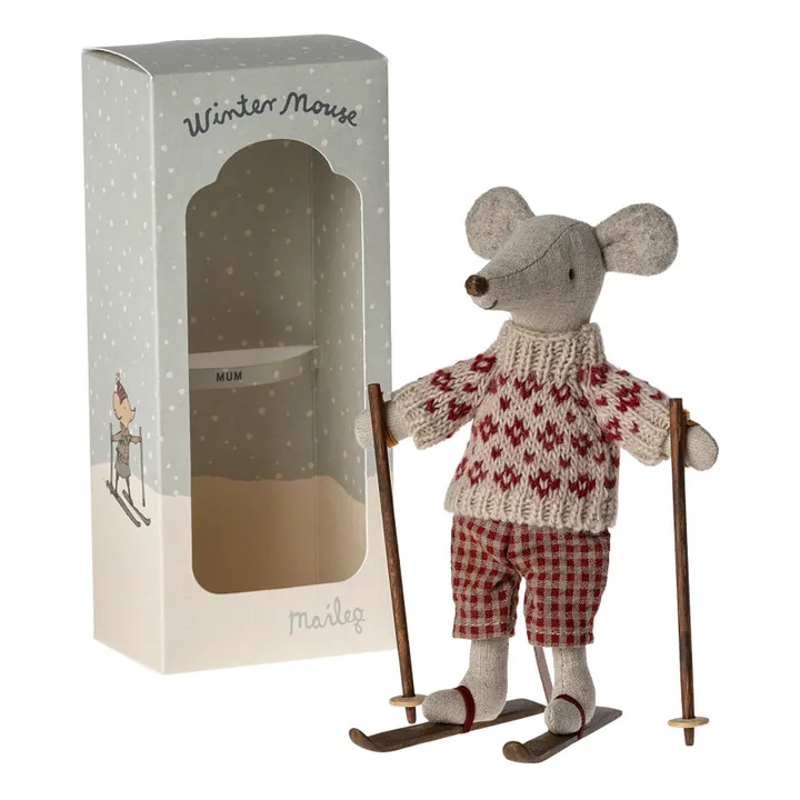 Mummy Mouse with her pair of skis- Product image n°1