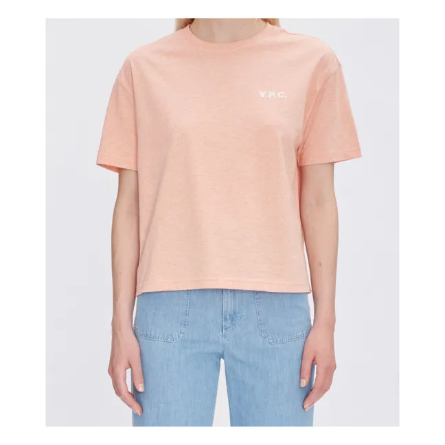 T-shirt New Ava Coton Bio | Rose pêche