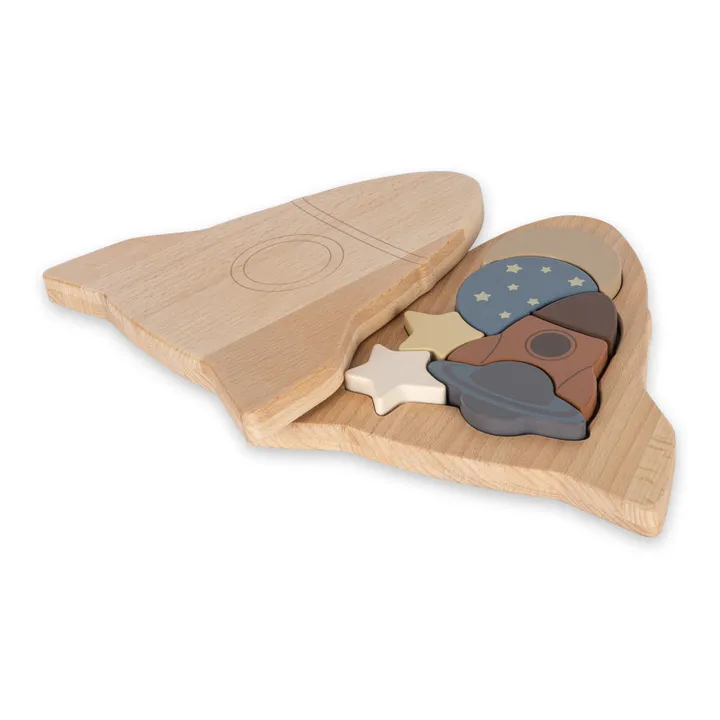 Rocket puzzle in FSC wood- Product image n°0