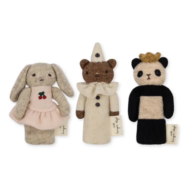 Marionetas de dedo - Juego de 3- Imagen del producto n°0