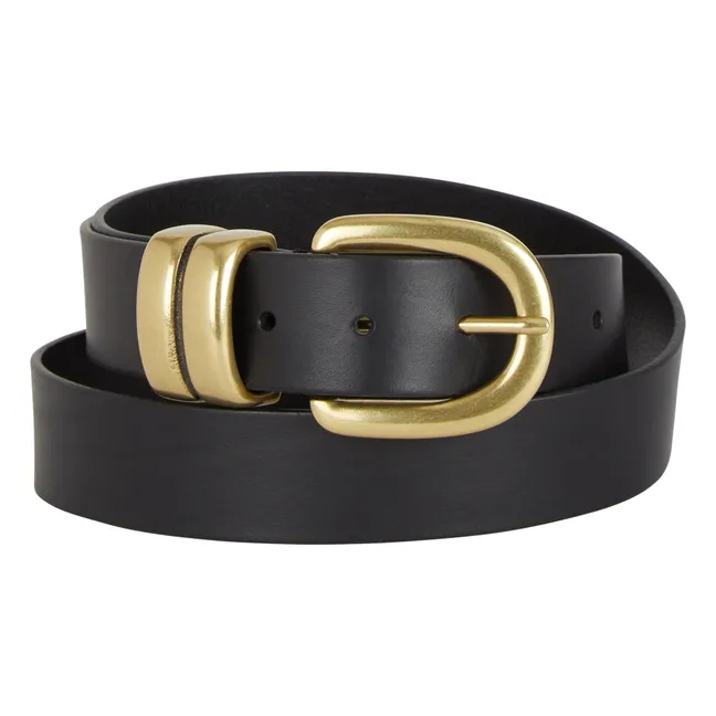 Zoira Leather Belt | Black