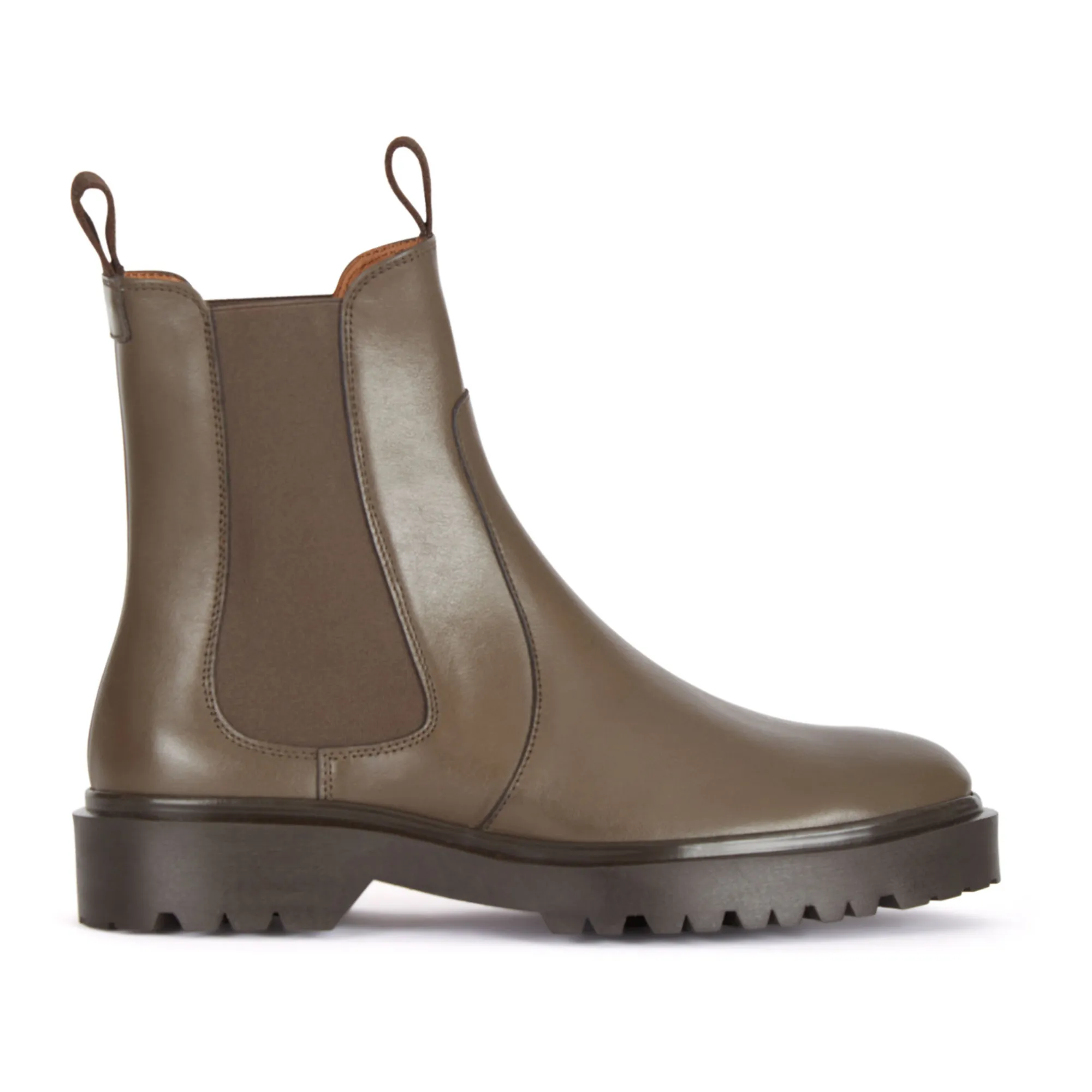 Anthology Paris Taupe Brown Chelsea 7513 Leather