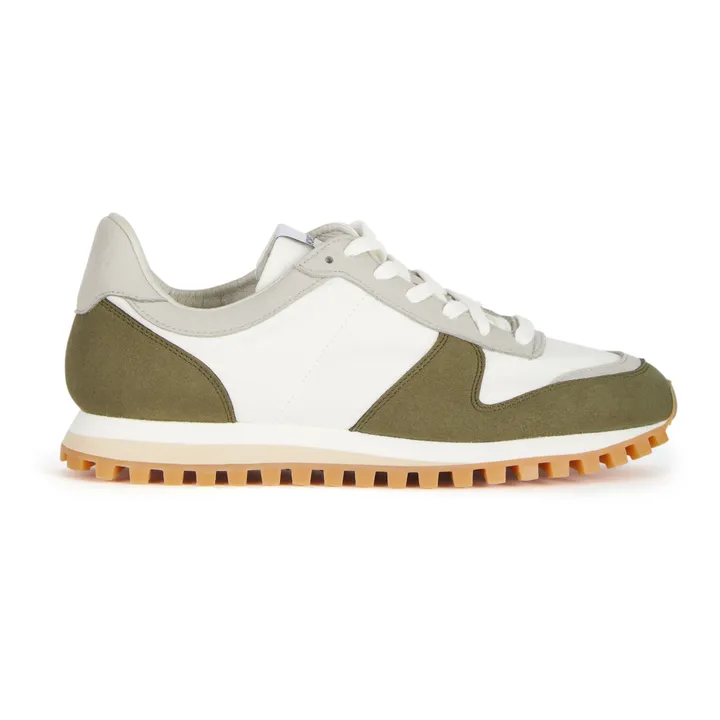 Novesta Marathon Trail Vegan Lace-Up Sneakers Khaki Smallable