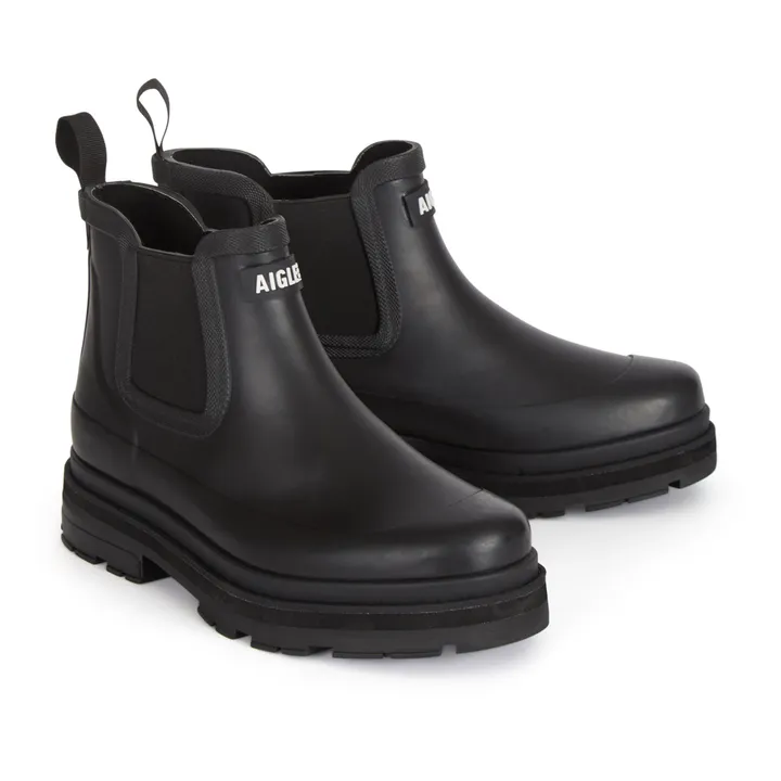 Botas de lluvia blandas | Negro- Imagen del producto n°1