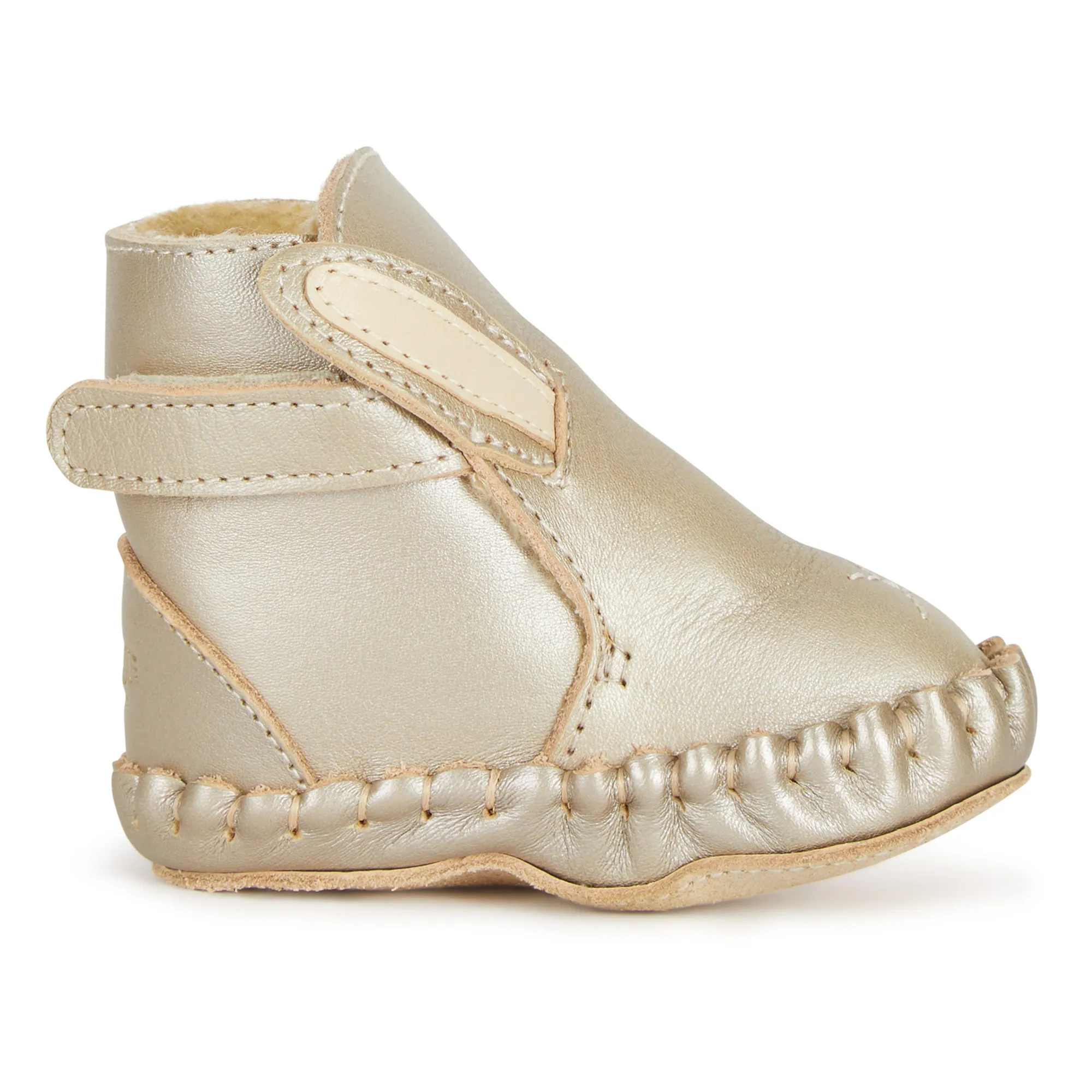 Donsje Gold Kapi Bunny Lined Slippers X Smallable