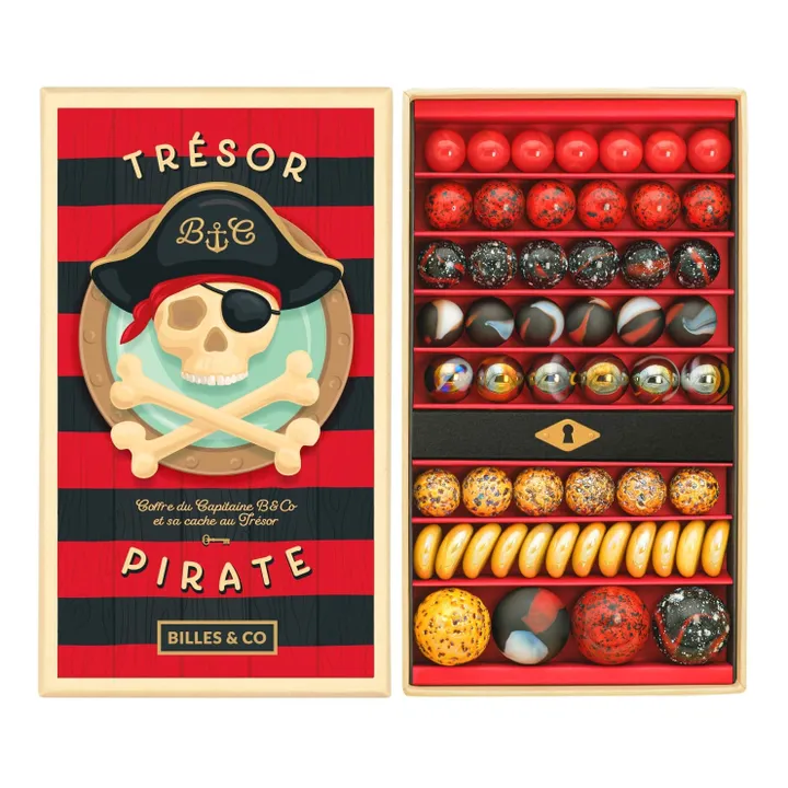 Juego de 85 canicas Pirate Treasure- Imagen del producto n°0
