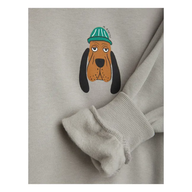 Sweatshirt Bio-Baumwolle Hunde | Grau