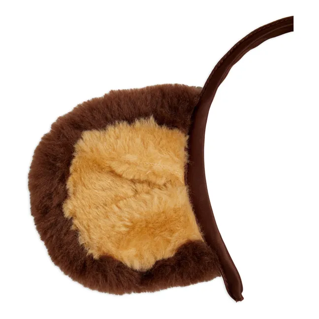 Recycled Polyetster Monkey Ears | Brown