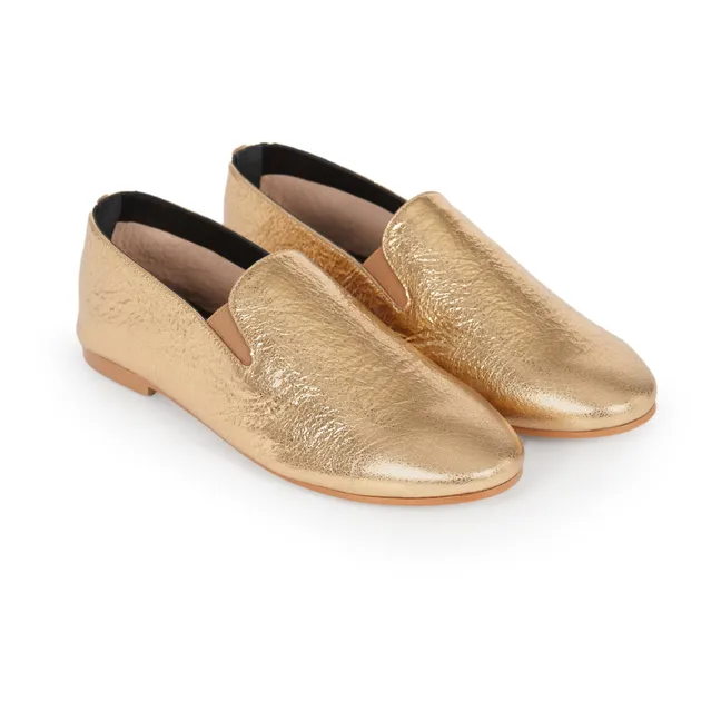 Cleo loafers | Gold