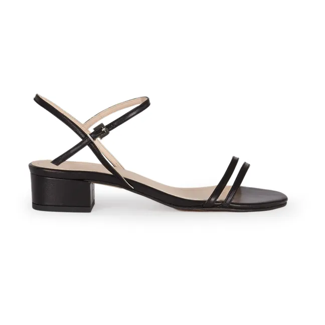 Maisie heeled sandals | Black