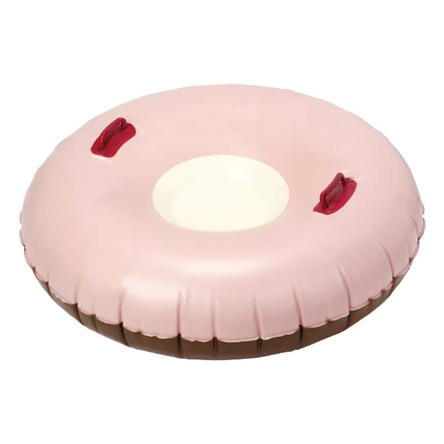 Trineo hinchable | Rosa/Marrón