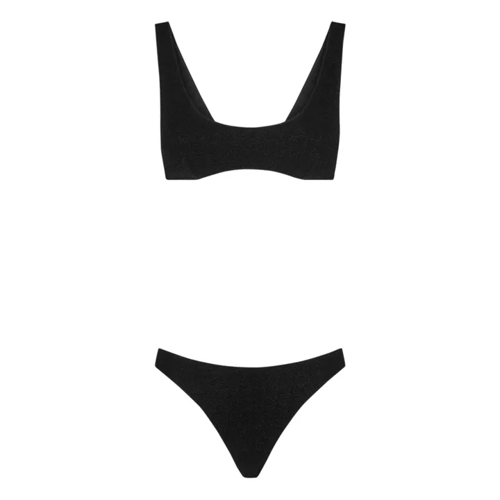 Maillot 2 Pièces Lumière Sporty | Noir- Image produit n°0