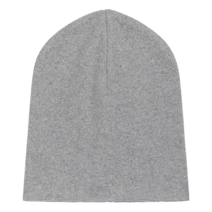 Bonnet Maille | Gris chiné- Image produit n°0