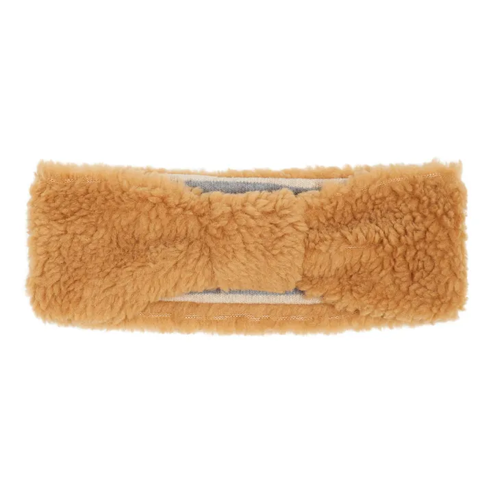 Headband Façon Fourrure | Camel- Image produit n°0