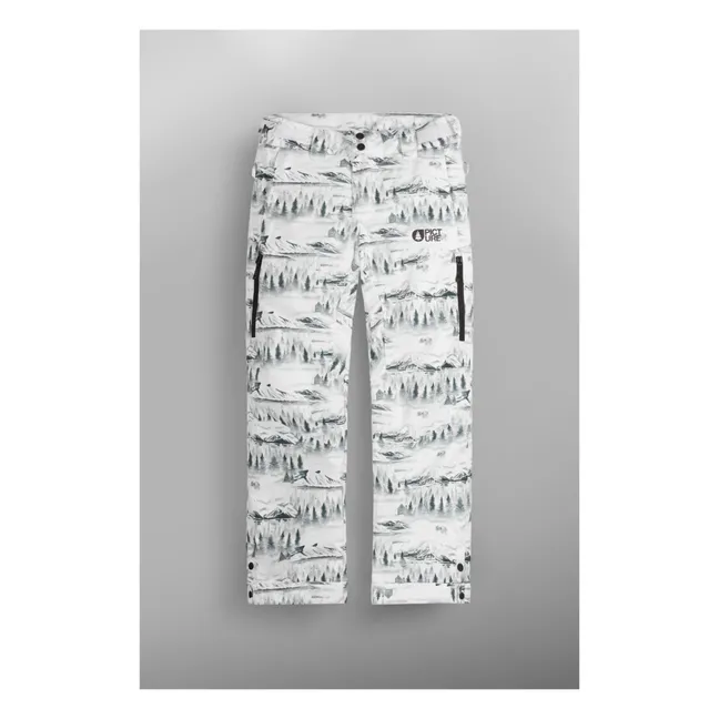Time Recycled Skihose | Weiß