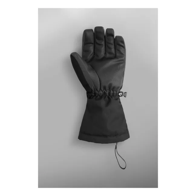 Testy Adjustable Ski Gloves | Black