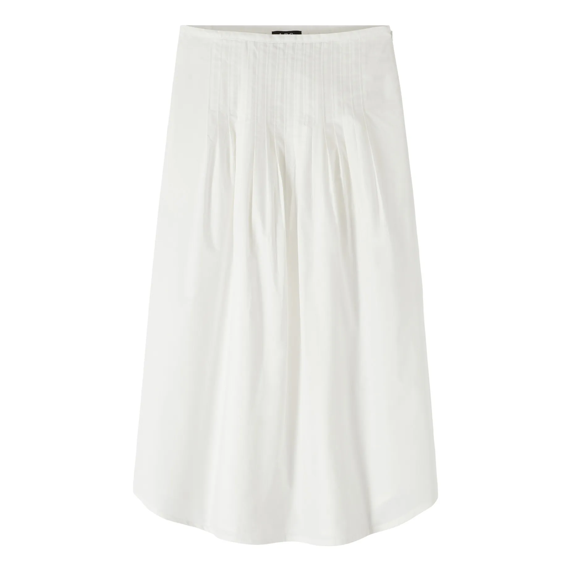 A.P.C. - Olympia skirt Organic cotton - White | Smallable