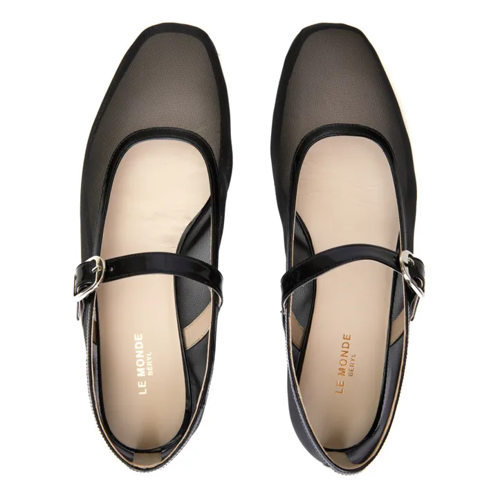 Ballet Pump Mary Jane | Black- Product image n°1