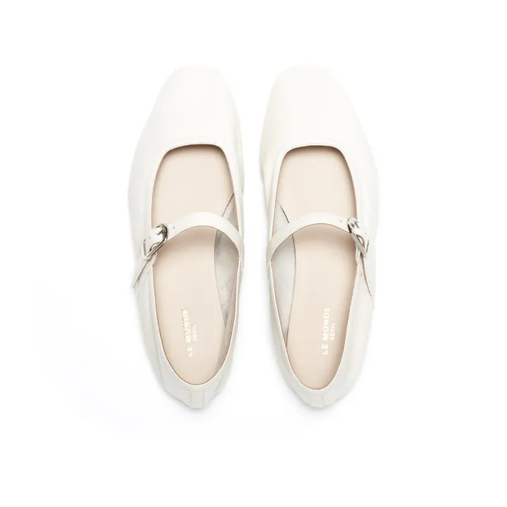 Ballet Pump Mary Jane | Ecru- Product image n°1