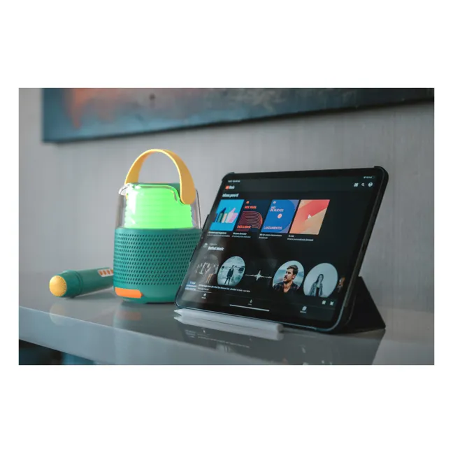 Enceinte et Karaoké KS-80 | Bleu