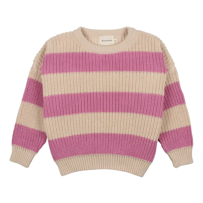 Myra Organic Cotton Sweater | Pink