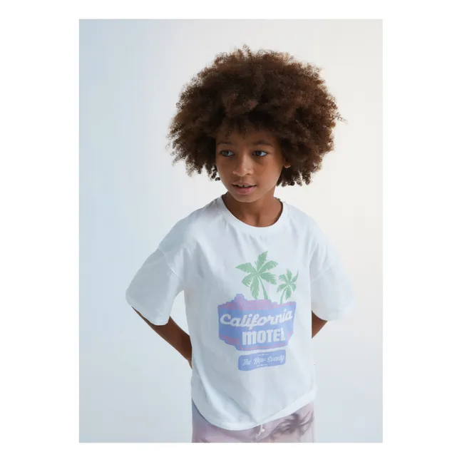 T-Shirt California Motel | Blanc