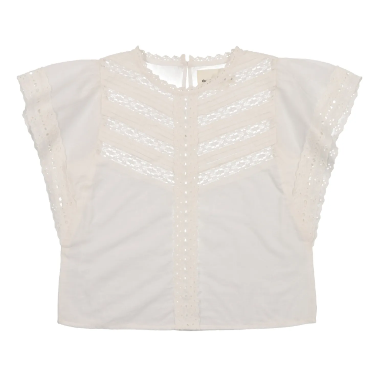 The New Society White Downey Blouse