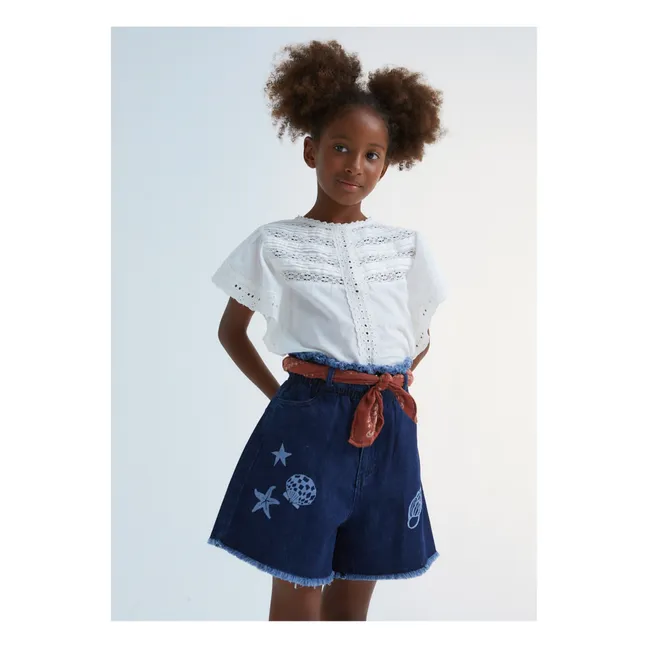 Short en Jean Lagoon | Bleu marine