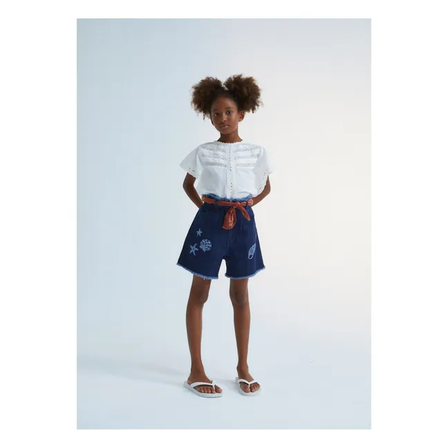 Short en Jean Lagoon | Bleu marine