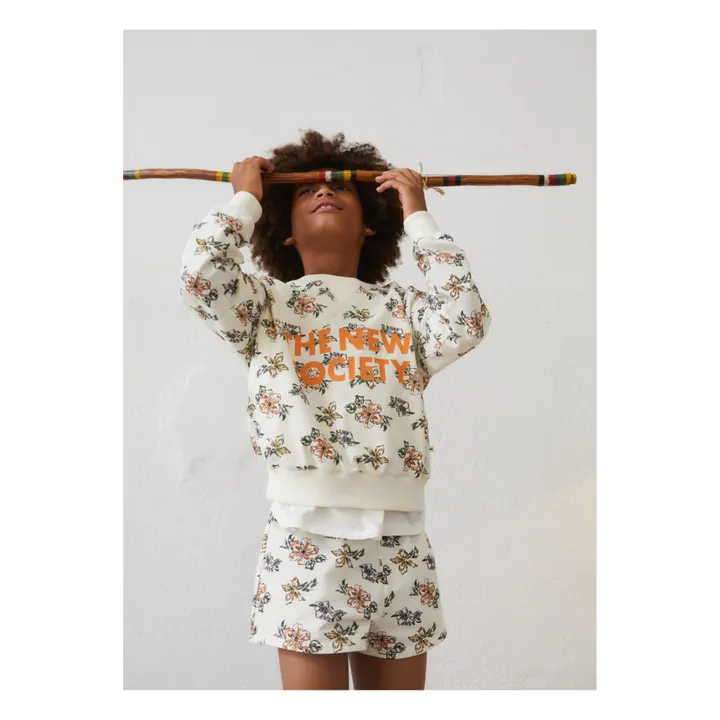Short en Coton Rancho | Ecru- Image produit n°2