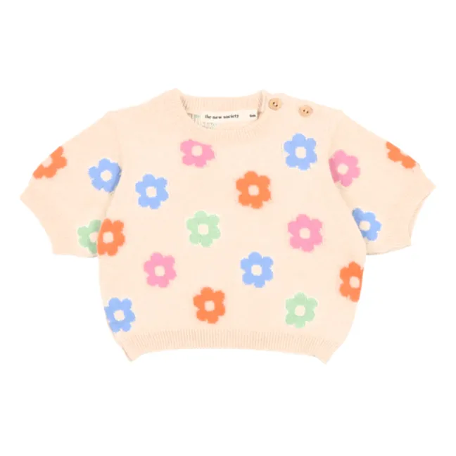 Pull Manches Courtes Kent Baby | Beige