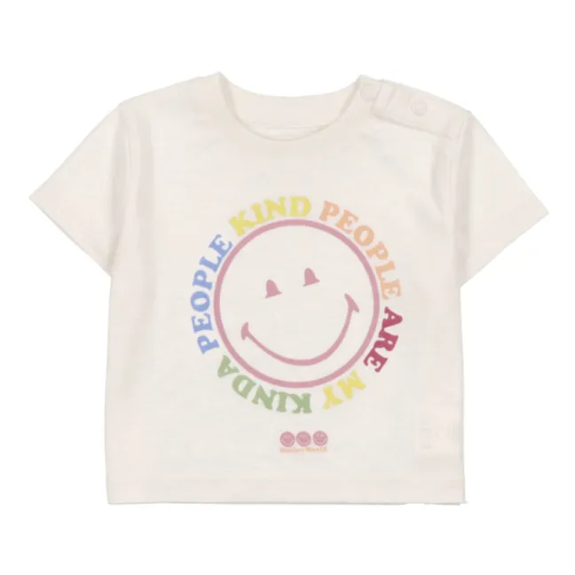 T-Shirt Rolling Baby | Ecru