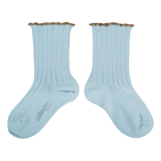 Delphine Socks | Blue