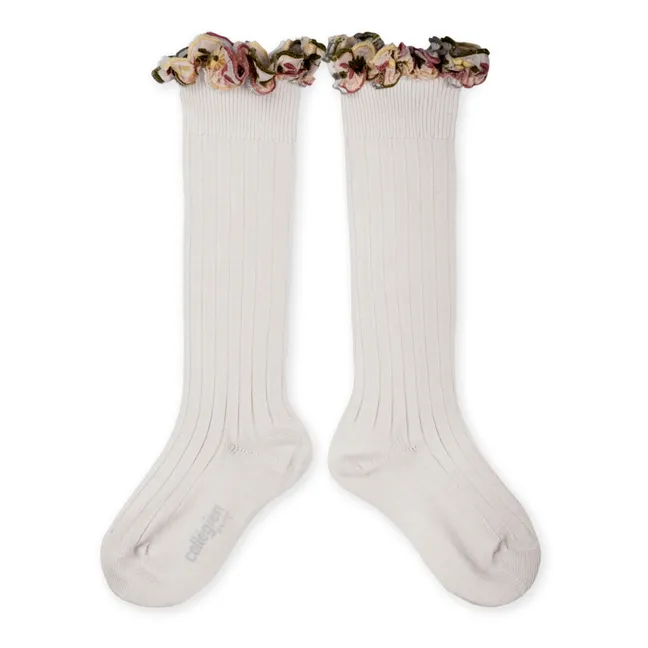 Socken Apolline | Weiß