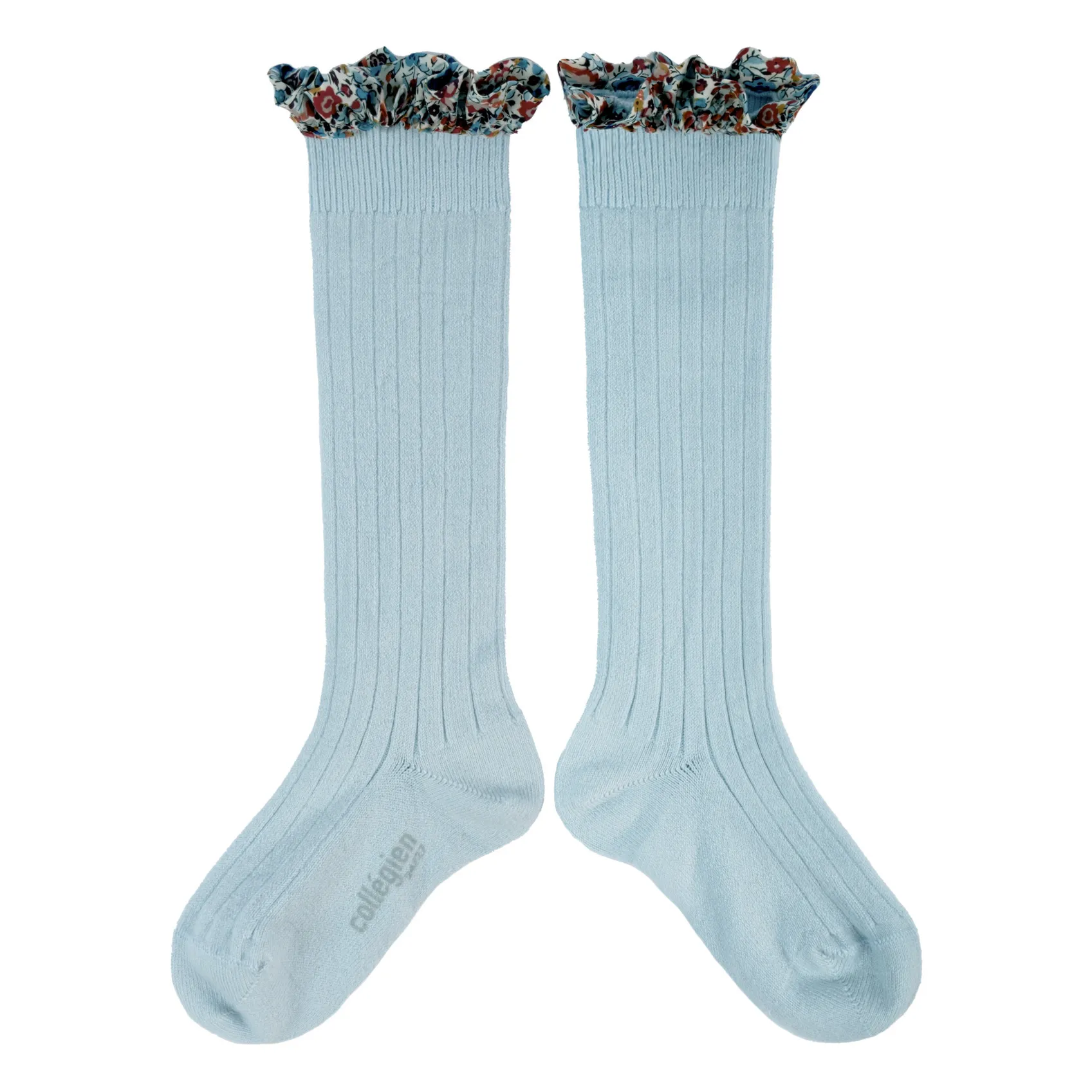 Collégien Light Blue Elisabeth Socks