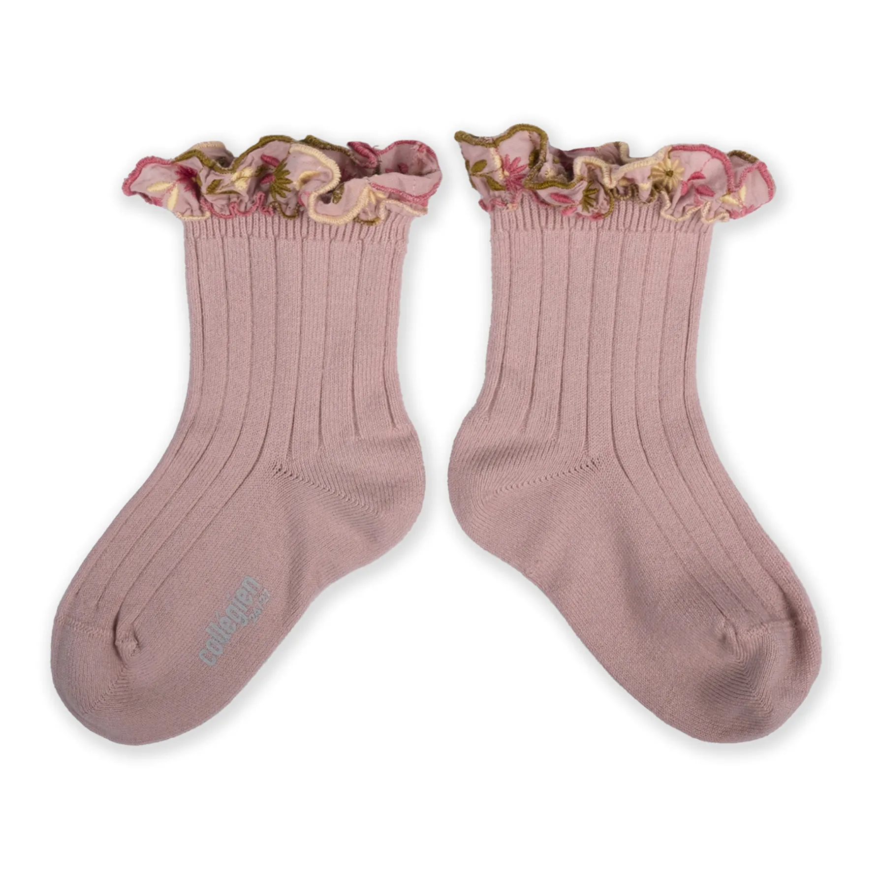 Anemone socks | Dusty Pink- Product image n°0