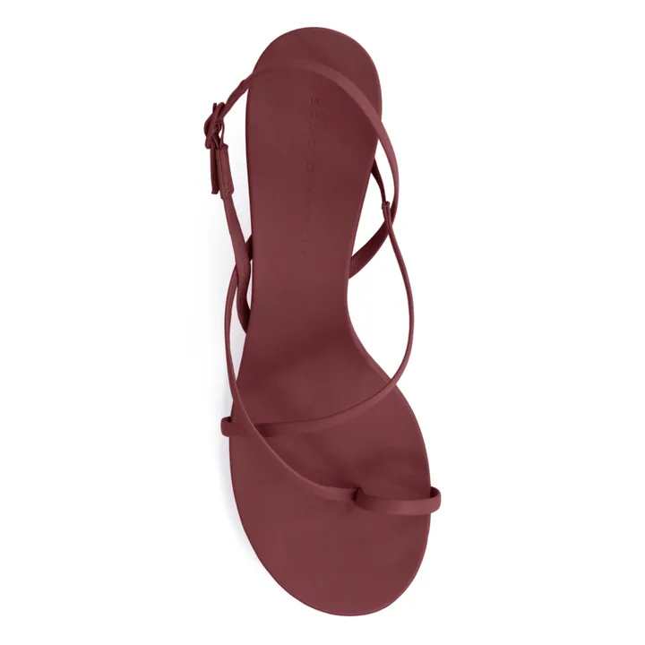 Sandales Agatha 70 | Aubergine- Image produit n°2