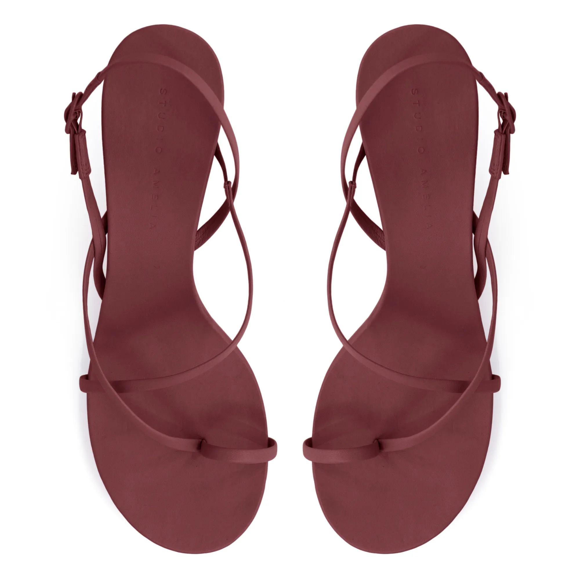 Sandales Agatha 70 | Aubergine- Image produit n°3