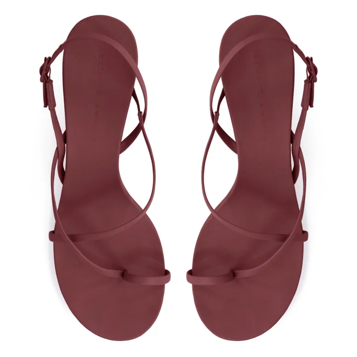 Sandales Agatha 70 | Aubergine- Image produit n°3