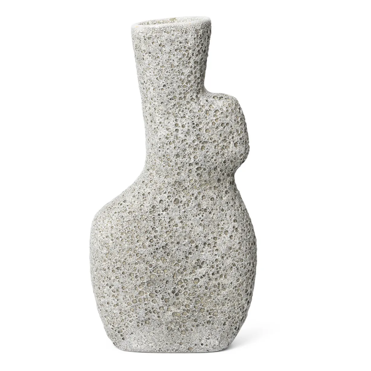 Ferm Living Light Grey Yara Vase