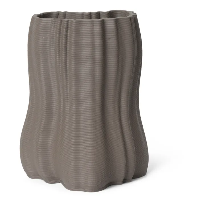 Vase Moire | Gris anthracite- Image produit n°0