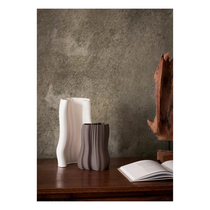 Vase Moire | Gris anthracite- Image produit n°1