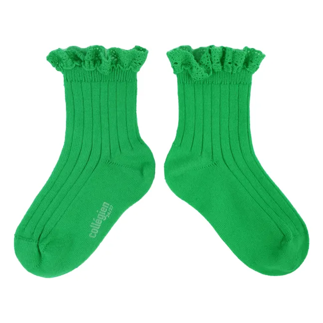 Socken Lili | Jadegrün
